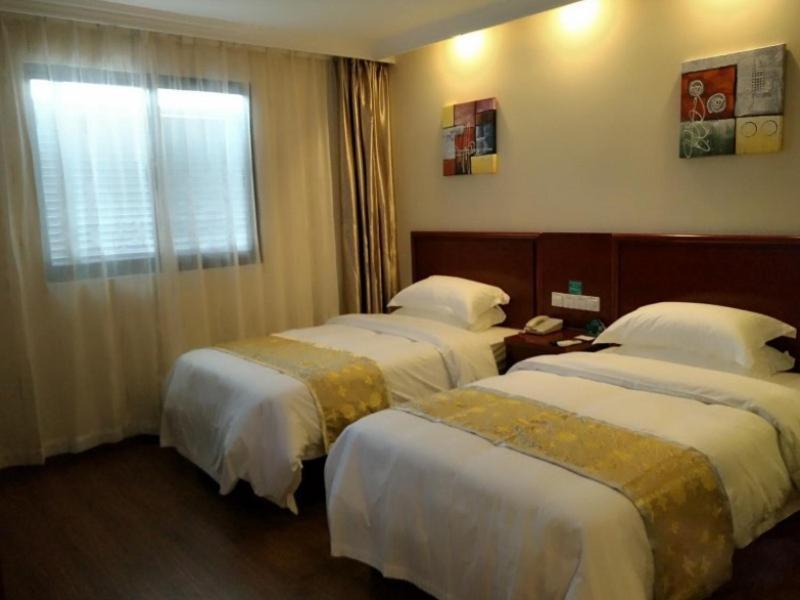 Greentree Inn Jiangsu Suzhou Suzhouleyuan Tianping College Business Hotel エクステリア 写真