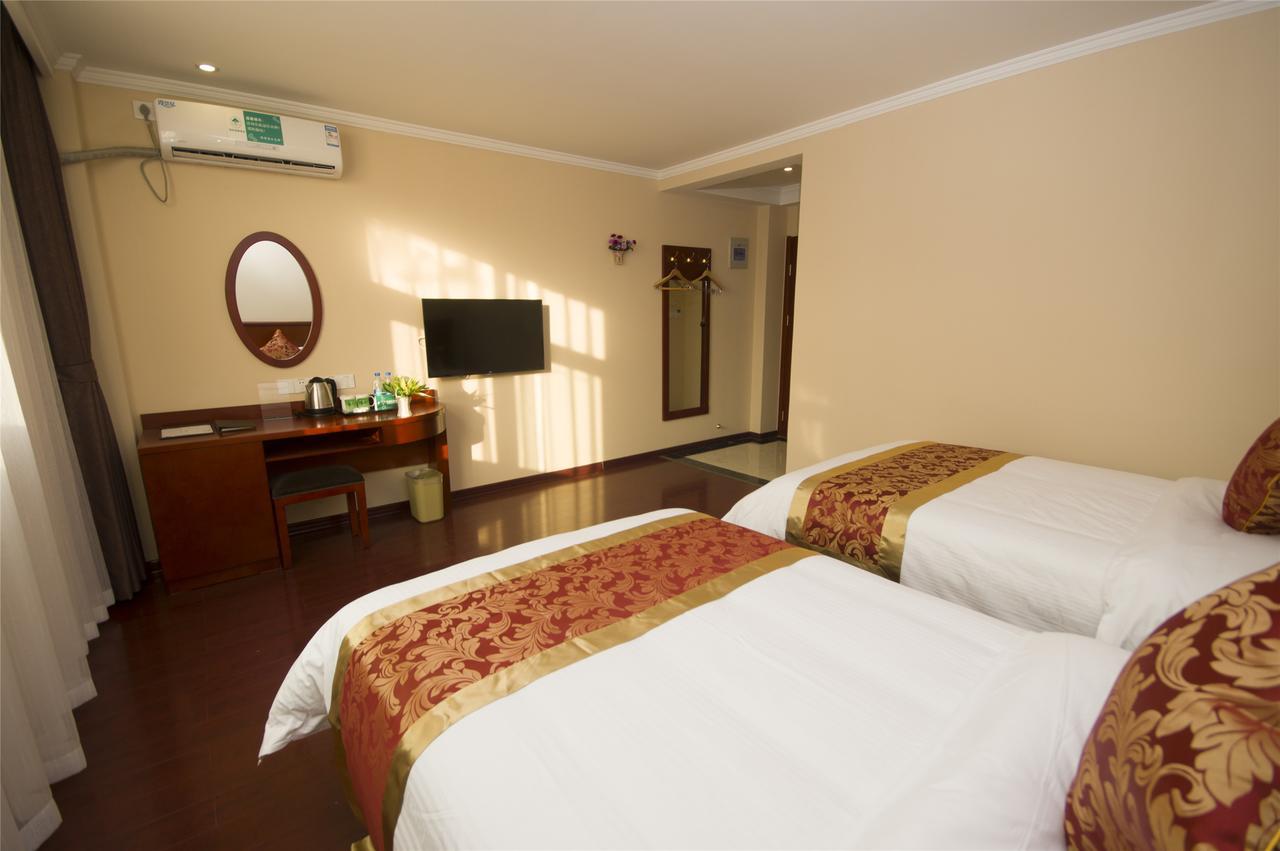 Greentree Inn Jiangsu Suzhou Suzhouleyuan Tianping College Business Hotel エクステリア 写真