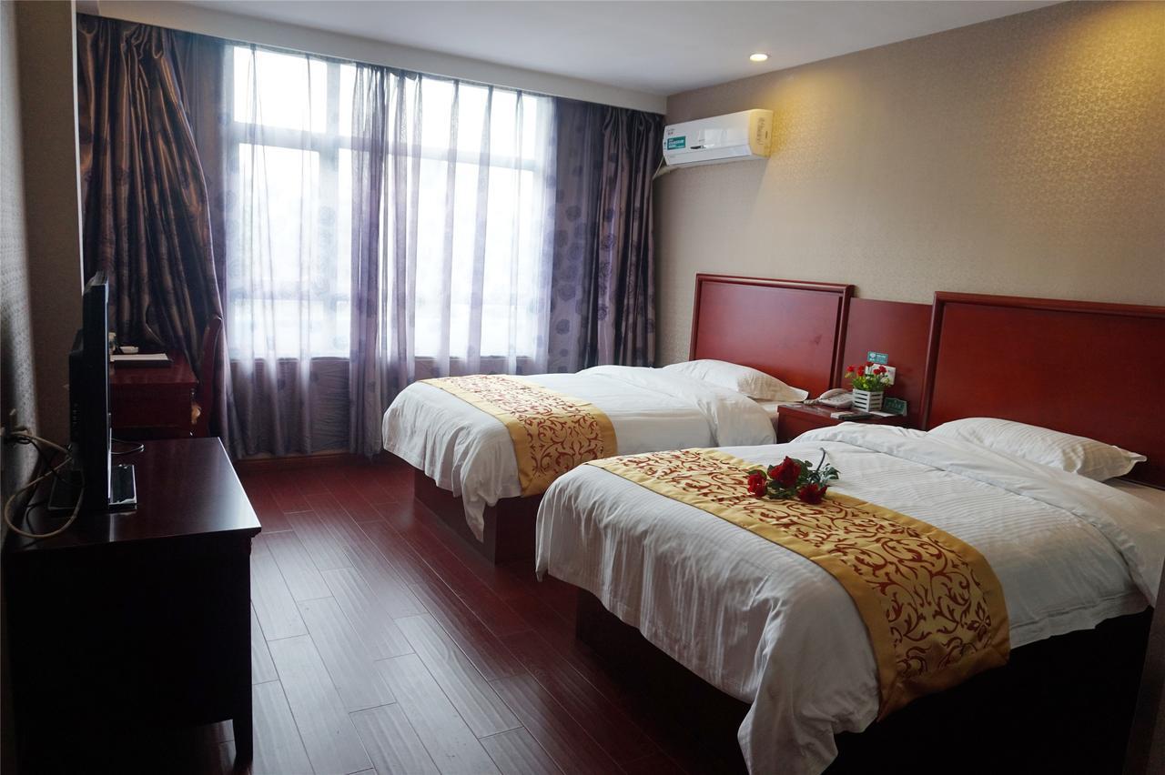 Greentree Inn Jiangsu Suzhou Suzhouleyuan Tianping College Business Hotel エクステリア 写真
