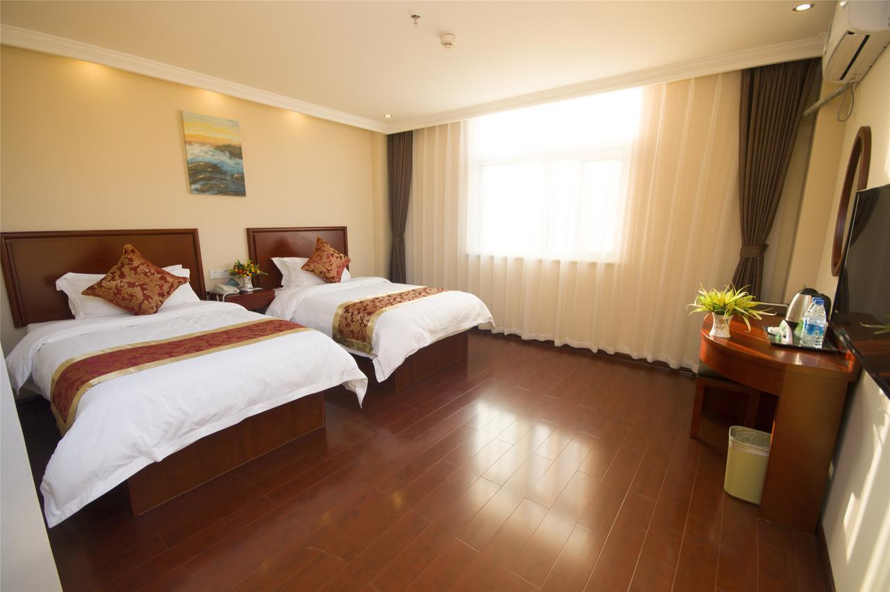 Greentree Inn Jiangsu Suzhou Suzhouleyuan Tianping College Business Hotel エクステリア 写真